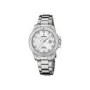 Festina Women'S Pink Boyfriend Collection Stainless Steel Watch Bracelet