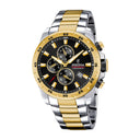 Festina Men'S Golden Stainless Steel Watch Bracelet