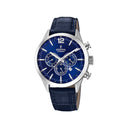 Festina Men'S Timeless Chronograph Leather Watch Bracelet