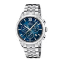 Festina swiss made men's white stainless steel watch bracelet