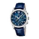 Festina swiss made men's white leather watch bracelet