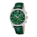 Festina swiss made men's white leather watch bracelet