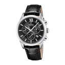 Festina swiss made men's white leather watch bracelet