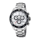 Festina swiss made men's white stainless steel watch bracelet
