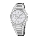 Festina swiss made men's watch rivé silver