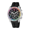 Festina rainbow woman's garnet watch