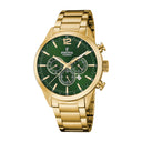 Festina men's green watch