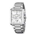 Festina watch black stainless steel strap, men