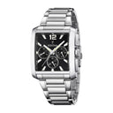 Festina watch black stainless steel strap, men