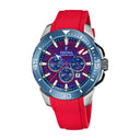 Festina chrono bike men's black rubber watch bracelet