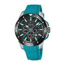 Festina chrono bike men's black rubber watch bracelet