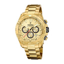 Festina men's beige watch