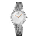 Festina Women'S Silver Mademoiselle Stainless Steel Watch Bracelet