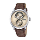 Festina men's blue retro leather watch bracelet