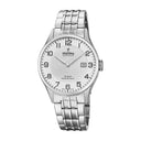 Festina swiss made watch silver steel strap, men's