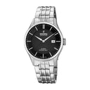 Festina swiss made watch silver steel strap, men's