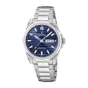 Festina swiss made men's silver watch