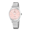 Festina swiss made women's silver grace stainless steel watch bracelet