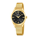 Festina swiss made women's beige grace stainless steel watch bracelet