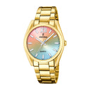 Festina women's multicolored 316l stainless steel watch bracelet