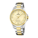 Festina men's silver solar energy stainless steel