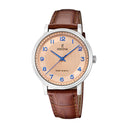 Festina solar energy silver leather, men