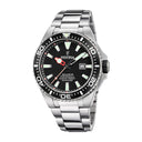 Festina men's orange stainless steel watch bracelet