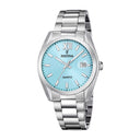 Festina men's blue stainless steel watch bracelet