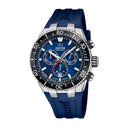 Blue men's watch jaguar ceramic.