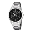 Lotus men's silver minimalist stainless steel watch bracelet