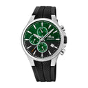 Lotus men's blue lotus color rubber watch bracelet