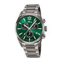 Lotus men's black chrono 316l stainless steel watch bracelet