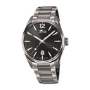 Lotus men's grey chrono stainless steel watch bracelet