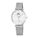 Lotus women's white stainless steel watch bracelet