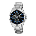 Lotus men's black stainless steel watch bracelet