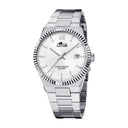Lotus men's grey silver 316l stainless steel watch bracelet