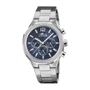 Lotus men's grey silver 316l stainless steel watch bracelet