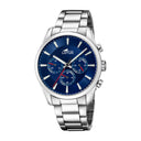 Lotus men's black stainless steel watch bracelet