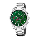Lotus men's black stainless steel watch bracelet