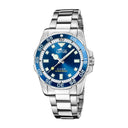Lotus women's blue trendy stainless steel watch bracelet