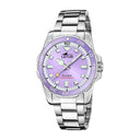 Lotus women's pink trendy stainless steel watch bracelet