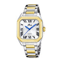 Lotus women's white stainless steel watch bracelet