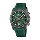 Lotus men's blue chrono rubber watch bracelet