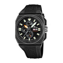 Lotus men's blue chrono rubber watch bracelet