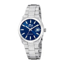 Lotus men's blue automatic stainless steel watch bracelet