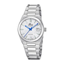 Lotus men's silver automatic stainless steel watch bracelet