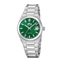 Lotus men's silver automatic stainless steel watch bracelet