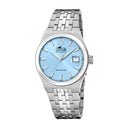 Lotus men's silver automatic stainless steel watch bracelet