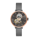 MELODIE Women's Watch White Dial Gold Milanese Steel Bracelet