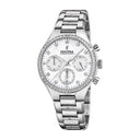Festina Women'S Boyfriend Stainless Steel Watch Bracelet